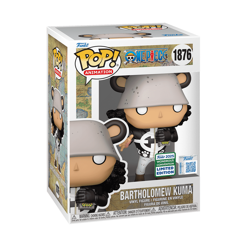 Funko Pop One Piece - Bartholomew Kuma exclusivo Wonder Con #1876