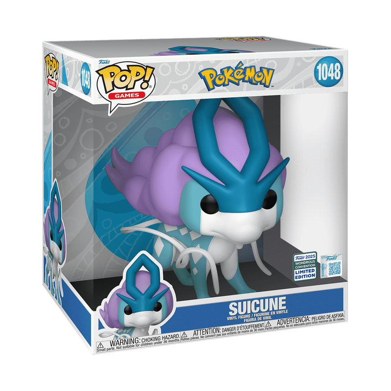 Funko Pop Pokemon - Suicune 10 Pulgadas exclusivo Wonder Con #1048