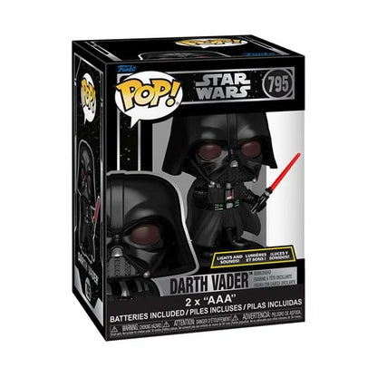 Funko Pop Star Wars - Darth Vader (Luces y Sonido) Premium #795 - Pop Hunters