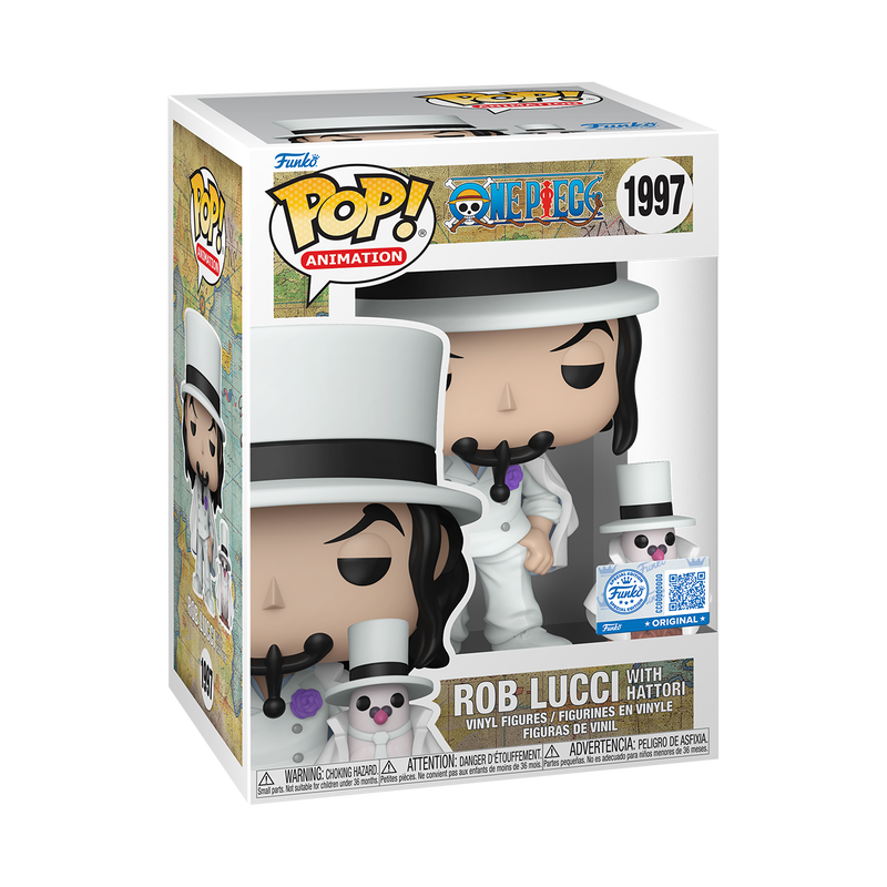 Funko Pop One Piece - Rob Lucci con Hatori #1997
