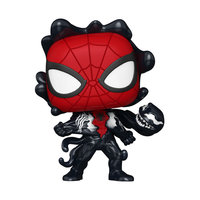 Funko Pop Marvel - Spiderman con Venom exclusivo Gamestop #1525