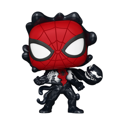 Funko Pop Marvel - Spiderman con Venom exclusivo Gamestop #1525