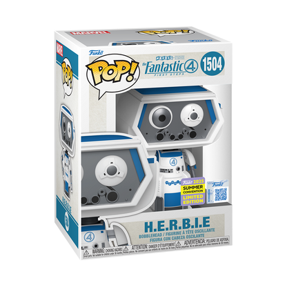 Funko Pop Los 4 Fantasticos - H.E.R.B.I.E. exclusivo SDCC 2025 #1504