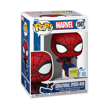 Funko Pop Marvel - Sensational Spiderman exclusivo SDCC 2025 #1507