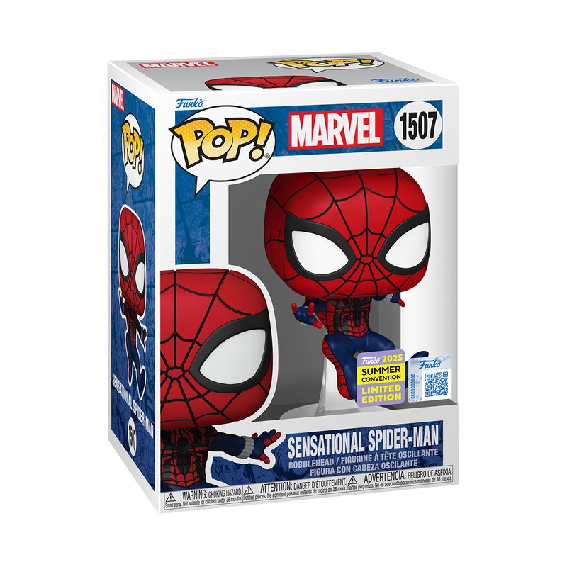 Funko Pop Marvel - Sensational Spiderman exclusivo SDCC 2025 #1507