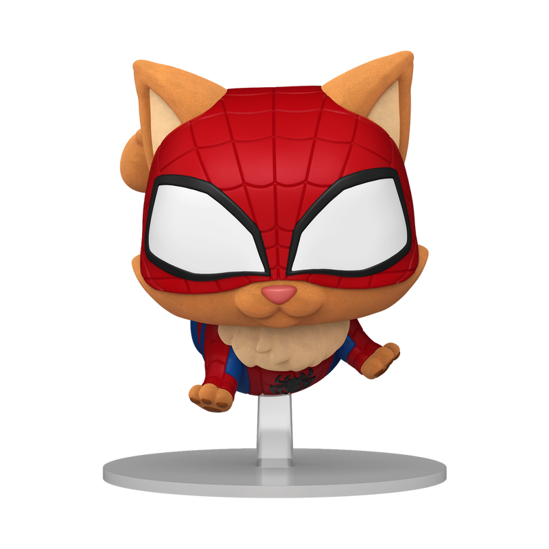 Funko Pop Spiderman Across the Spiderverse - Spider Cat (Flocked) Limitado a 5000pcs #1509