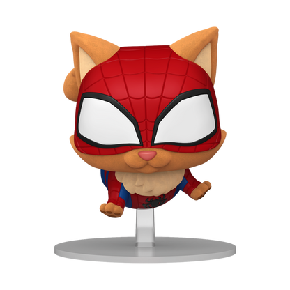 Funko Pop Spiderman Across the Spiderverse - Spider Cat (Flocked) Limitado a 5000pcs #1509