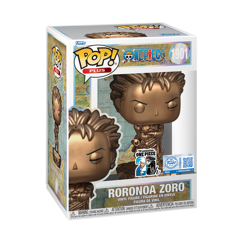 [Pre-venta] Funko Pop One Piece - Estatua Roronoa Zoro exclusivo Funko #1901