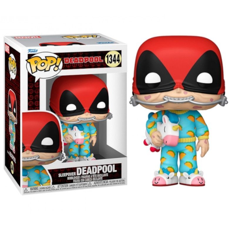 Funko Pop Deadpool - Deadpool en Pijamada #1344