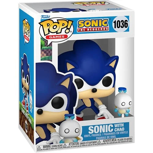 [Pre-venta] Funko Pop Sonic - Sonic with Chao #1036