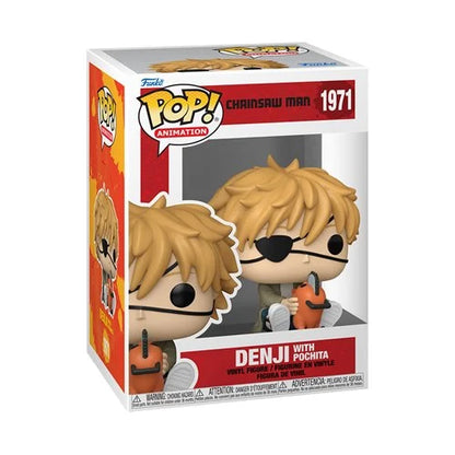 Funko Pop Chainsaw Man - Denji con Pochita #1971