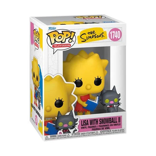 Funko Pop Los Simpson - Lisa con Bola de Nieve #1740