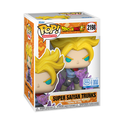 Funko Pop Dragon Ball - Super Saiyan Trunks exclusivo Vrare #2198 - Pop Hunters