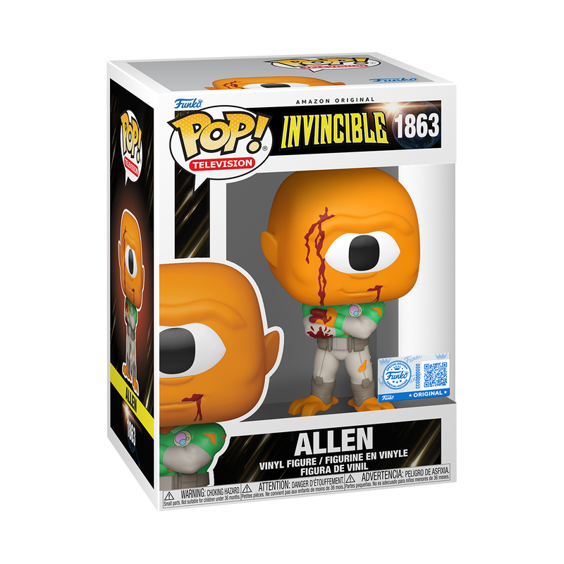Funko Pop Invincible - Allen el Alien exclusivo Funko #1863