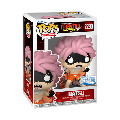 Funko Pop Fairy Tail - Natsu Fired Up exclusivo Funko #2290
