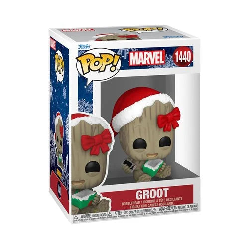 Funko Pop Marvel Navidad - Groot #1440 - Pop Hunters