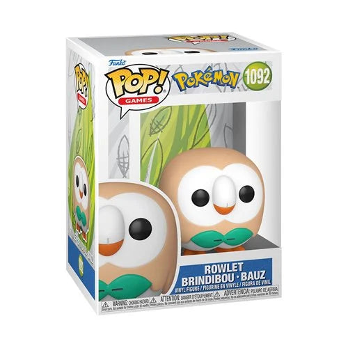 [Pre-venta] Funko Pop Pokemon - Rowlet #1092