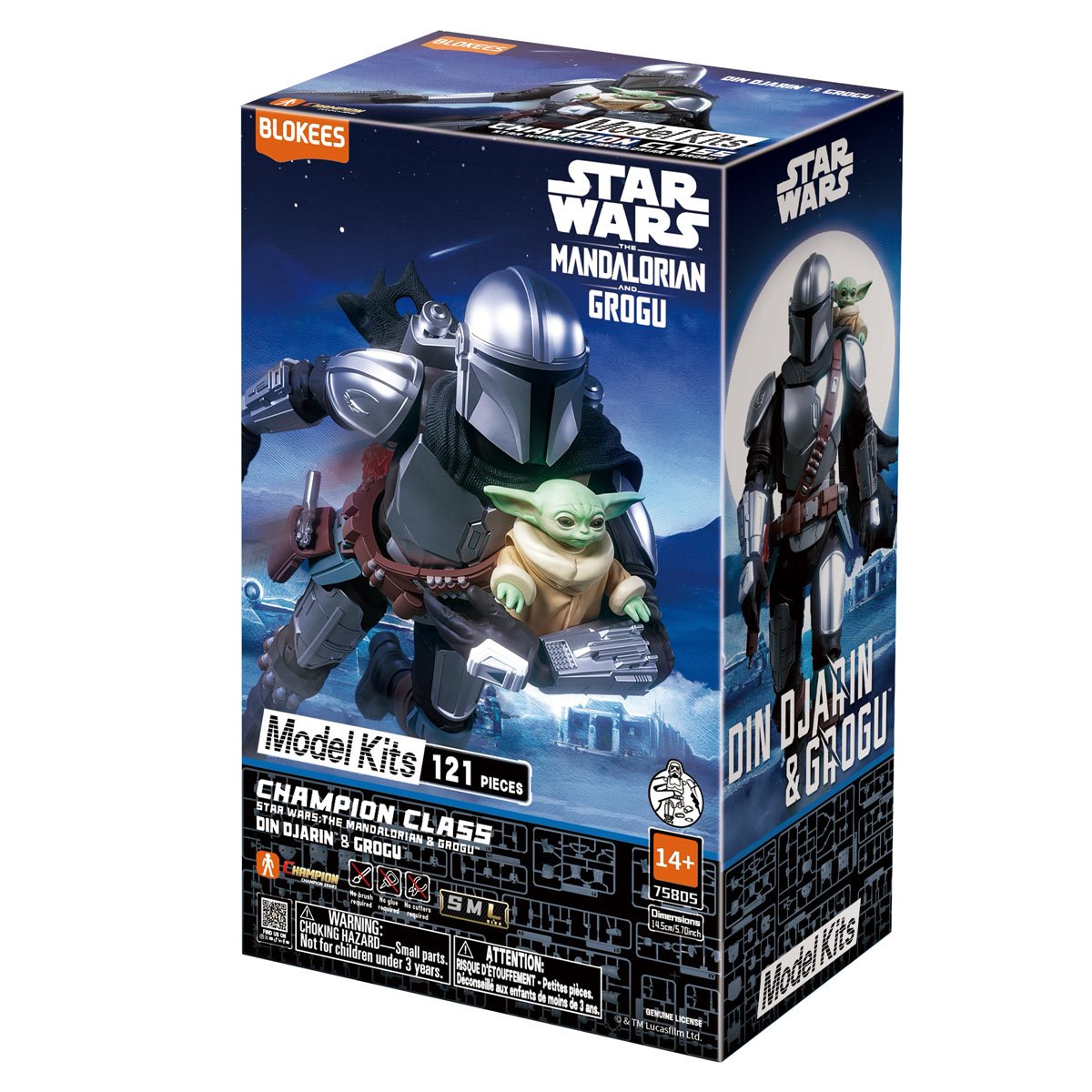 [Pre-venta] Blokees Star Wars - The Mandalorian y Grogu (Champion Class) #05