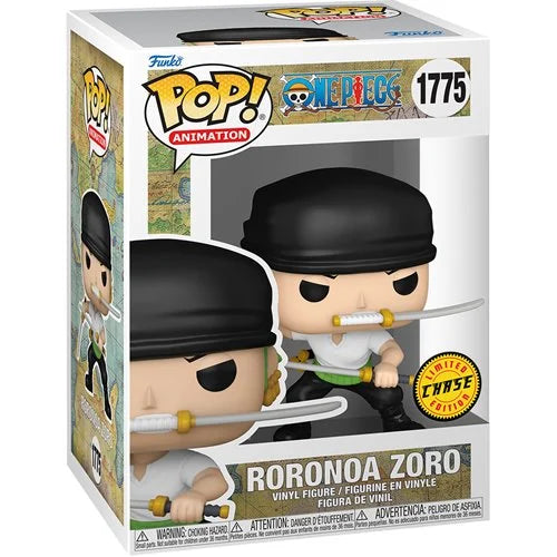 Funko Pop One Piece - Roronoa Zoro (Chase) #1775 - Pop Hunters