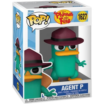 Funko Pop Phineas & Ferb - Agente Perry #1627