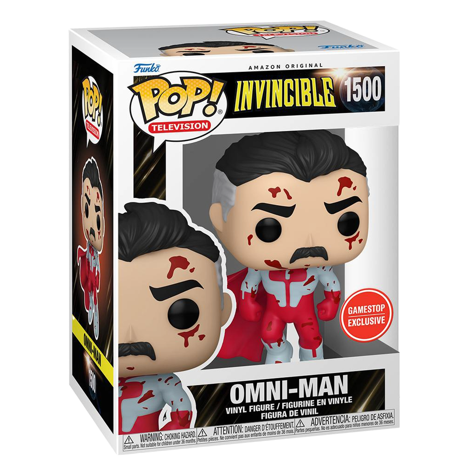 Funko Pop Invincible - Omni-Man (Bloody) exclusivo Gamestop #1500