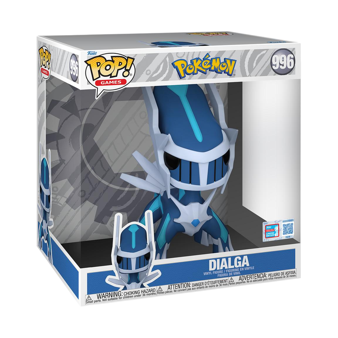 Funko Pop Pokemon - Dialga 10" Pulgadas exclusivo NYCC 2024 #996