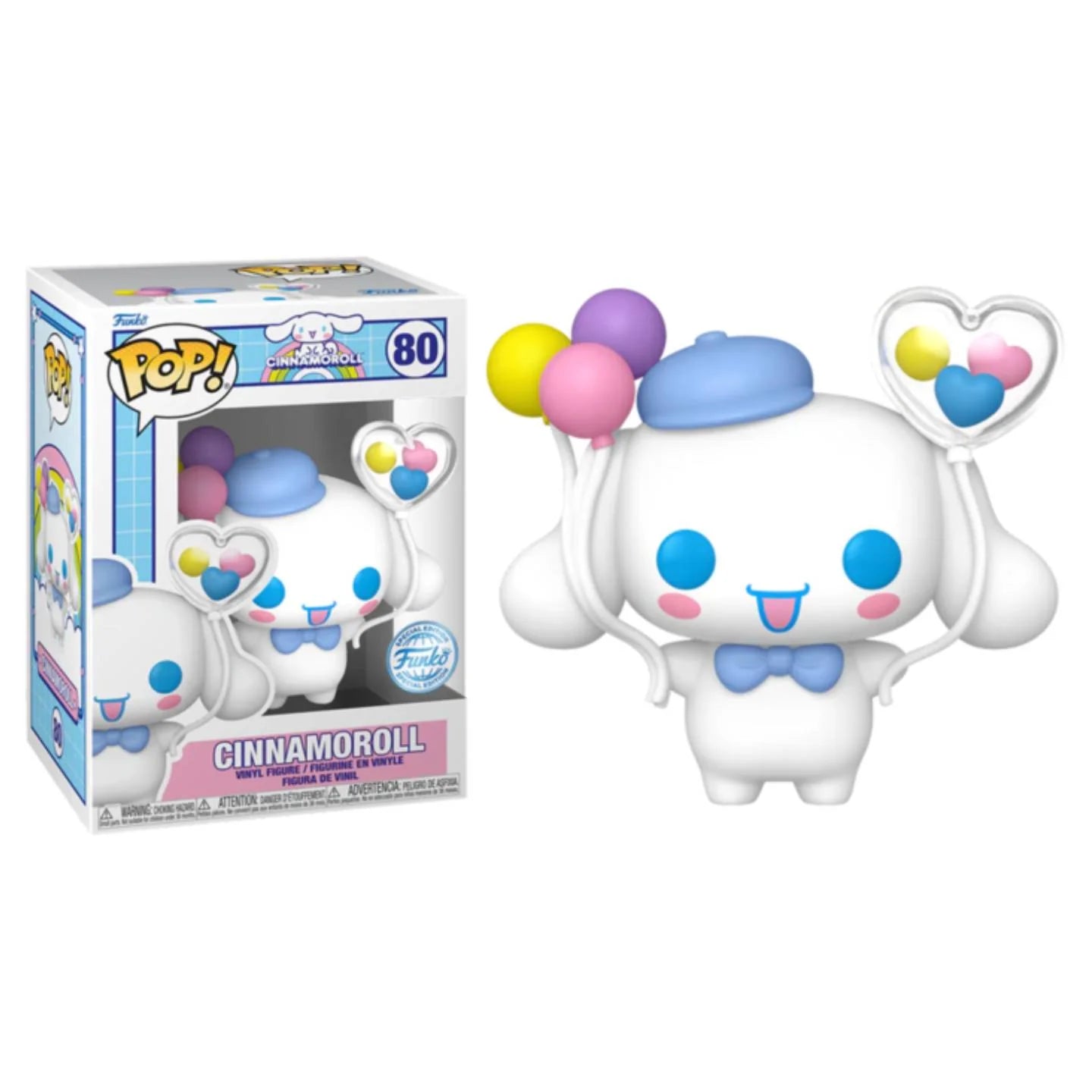 Funko Pop Sanrio - Cinnamoroll con globos exclusivo Hot Topic #80