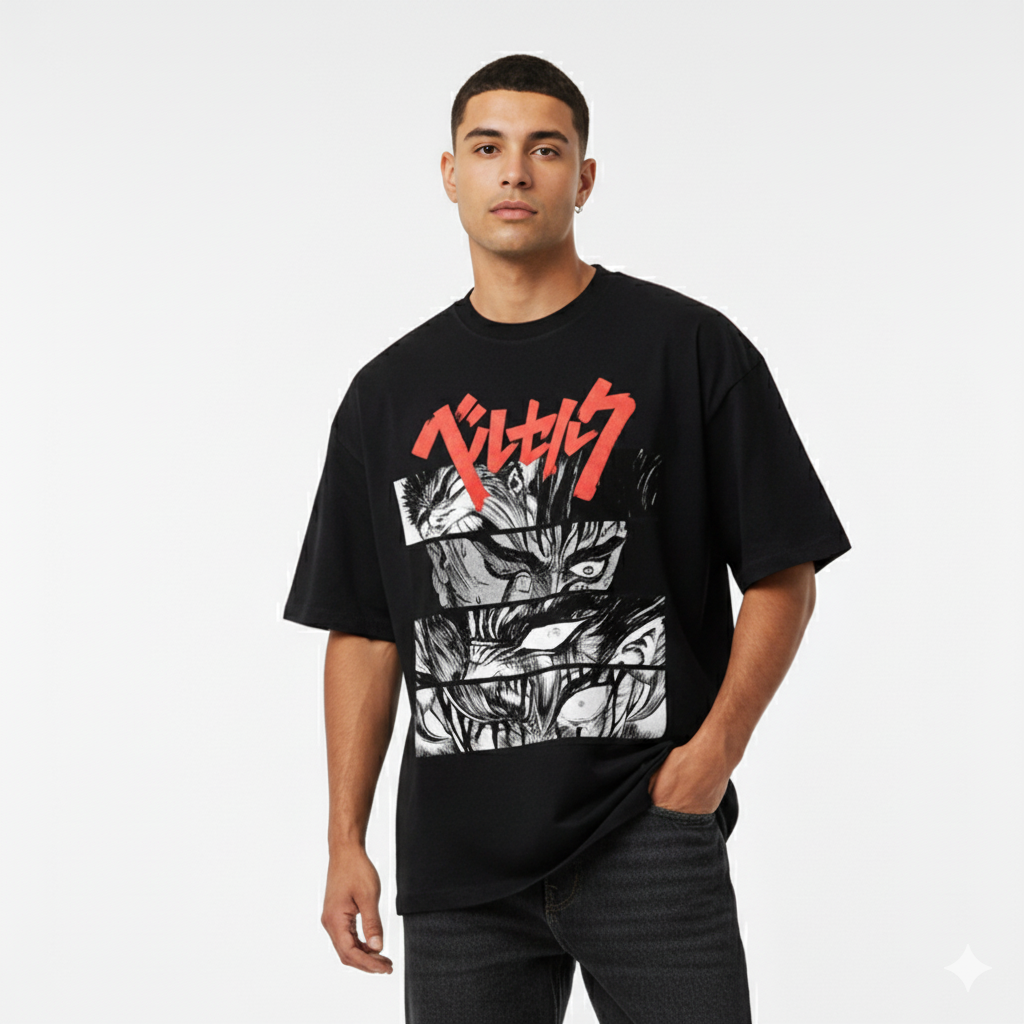 Polo Anime Berserk - Guts