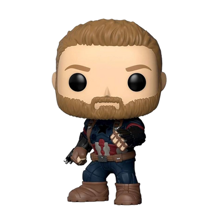 Funko Pop Avengers Infinity War - Capitan America exclusivo Walmart #299
