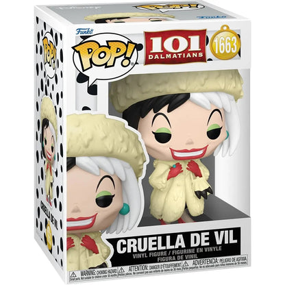 Funko Pop 101 Dalmatas - Cruella #1663