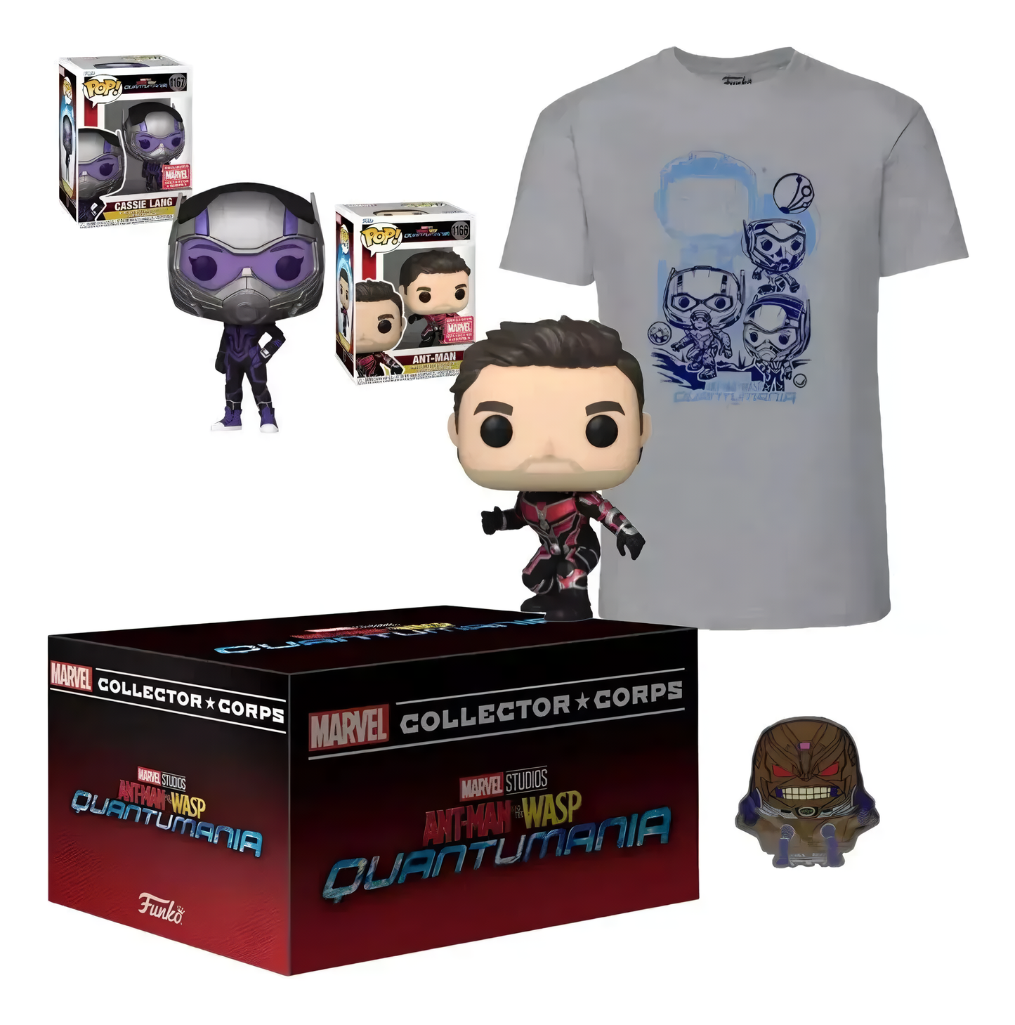 Funko Pop Marvel Collector Corps - Ant-Man & The Wasp Quantumania Talla M