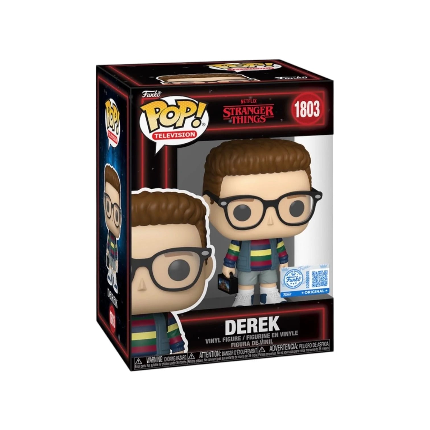Funko Pop Stranger Things: Season 5 - Derek exclusivo Amazon #1803 - Pop Hunters
