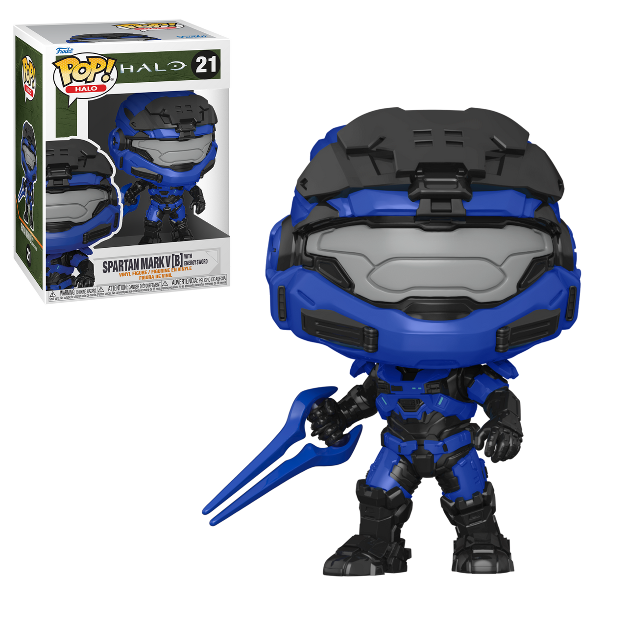 Funko Pop Halo - Spartan Mark V [B] Energy Sword #21