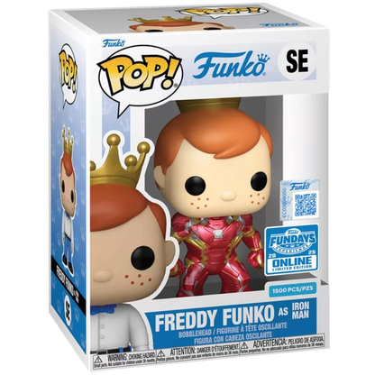 Funko Pop - Freddy Funko as Iron Man Limitado a 1500 pcs #SE