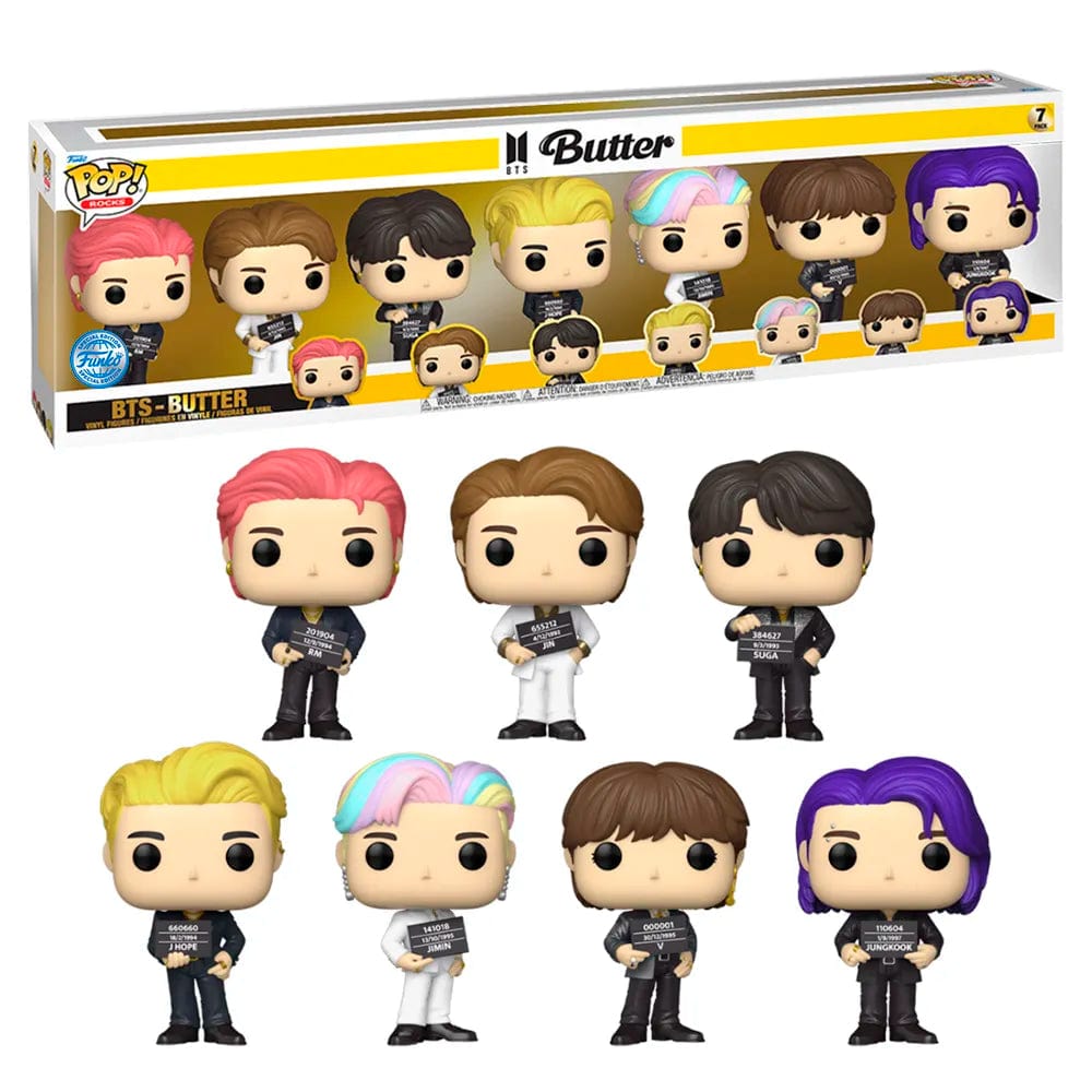 [Pre-venta] Funko Pop BTS Butter - BTS Butter Pack de 7 Special Edition