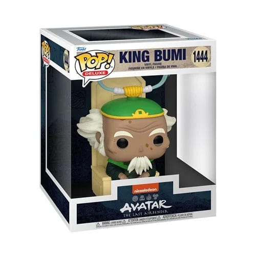 [Pre-venta] Funko Pop Avatar la Leyenda de Aang - Rey Bumi en Trono Deluxe  #1444
