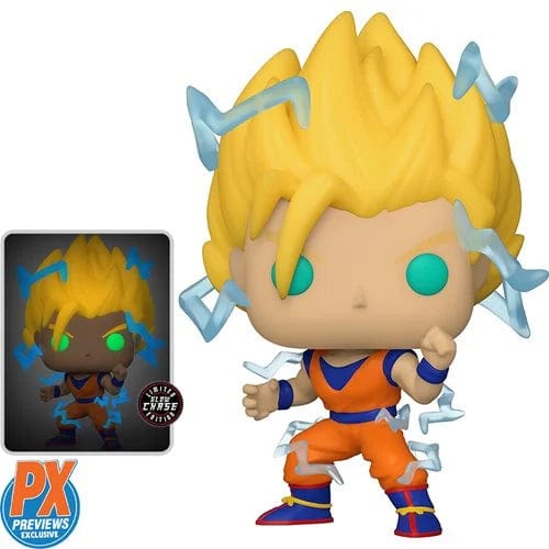 Funko Pop Dragon Ball - Goku Super Saiyan 2 (Chase) exclusivo PX #865