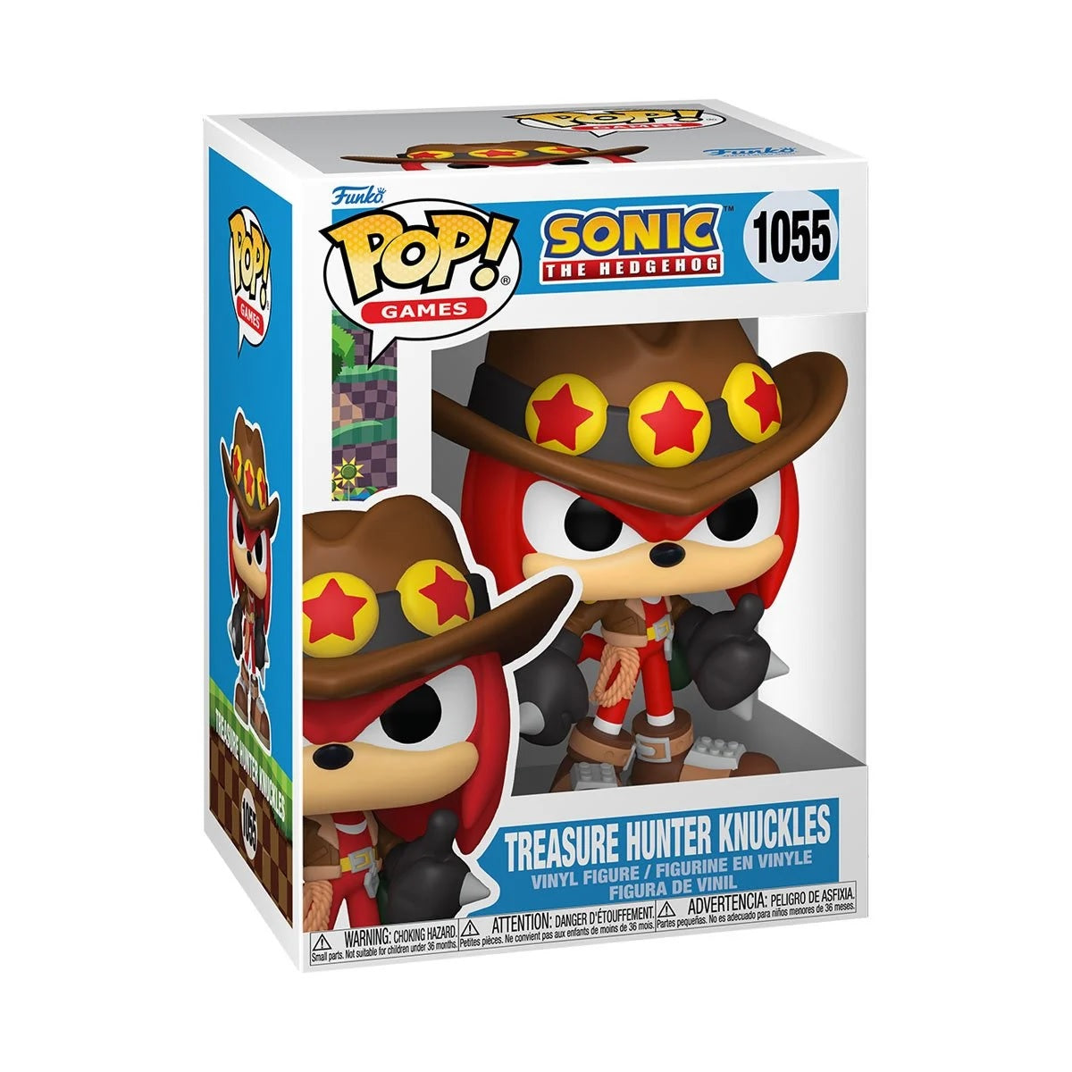 Funko Pop Sonic - Treasure Hunter Knuckles #1055