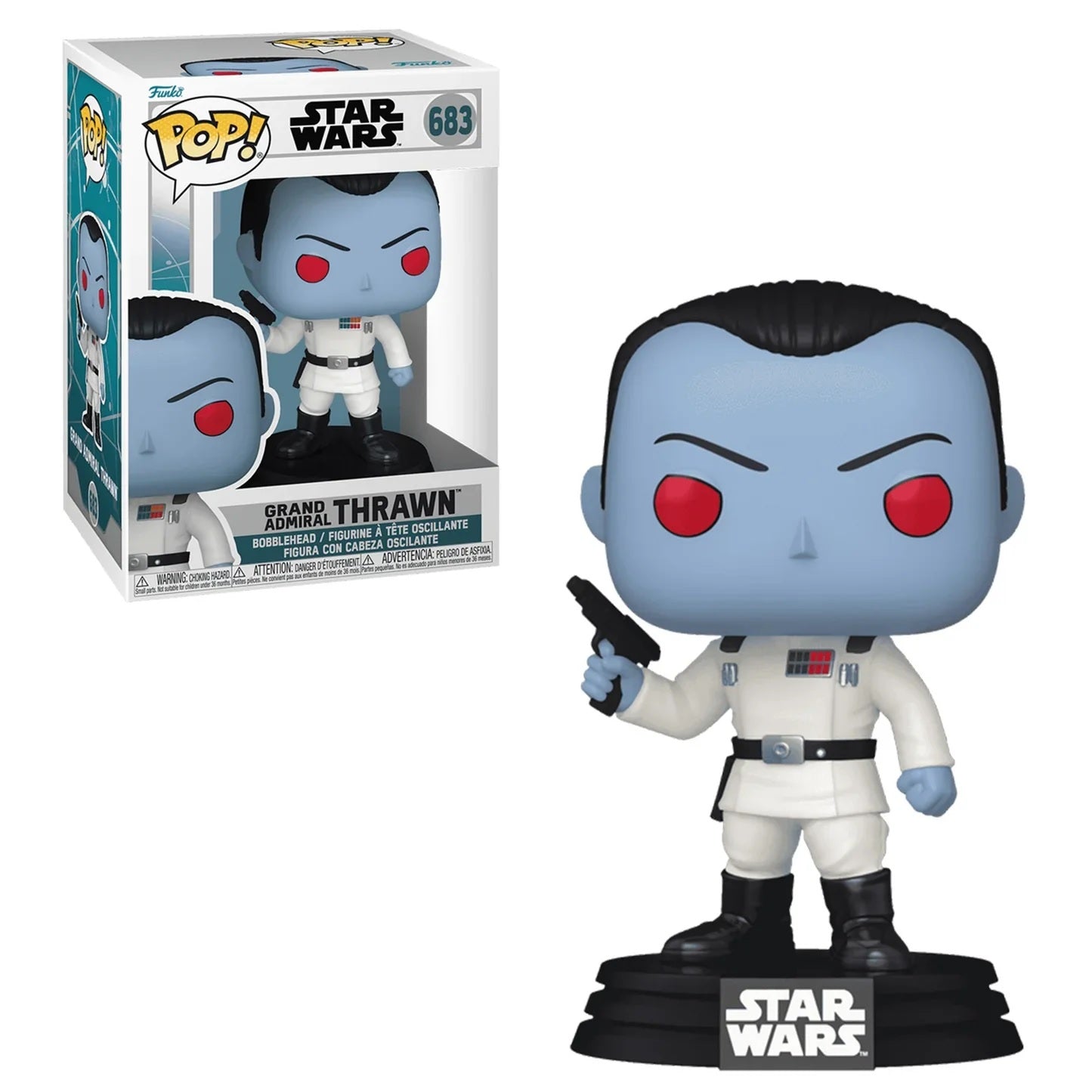 Funko Pop Star Wars: Ahsoka Tano - Grand Admiral Thrawn #683