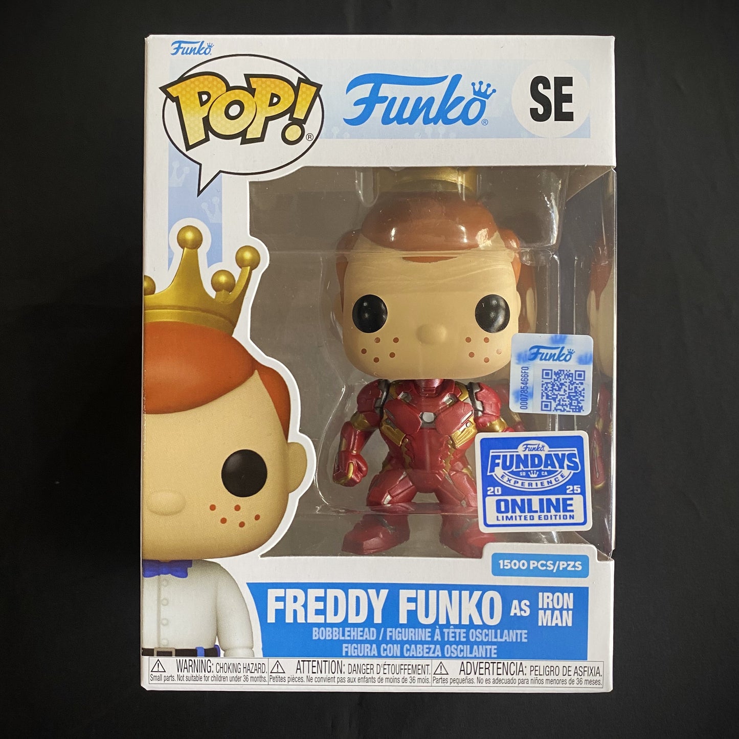 Funko Pop - Freddy Funko as Iron Man Limitado a 1500 pcs #SE