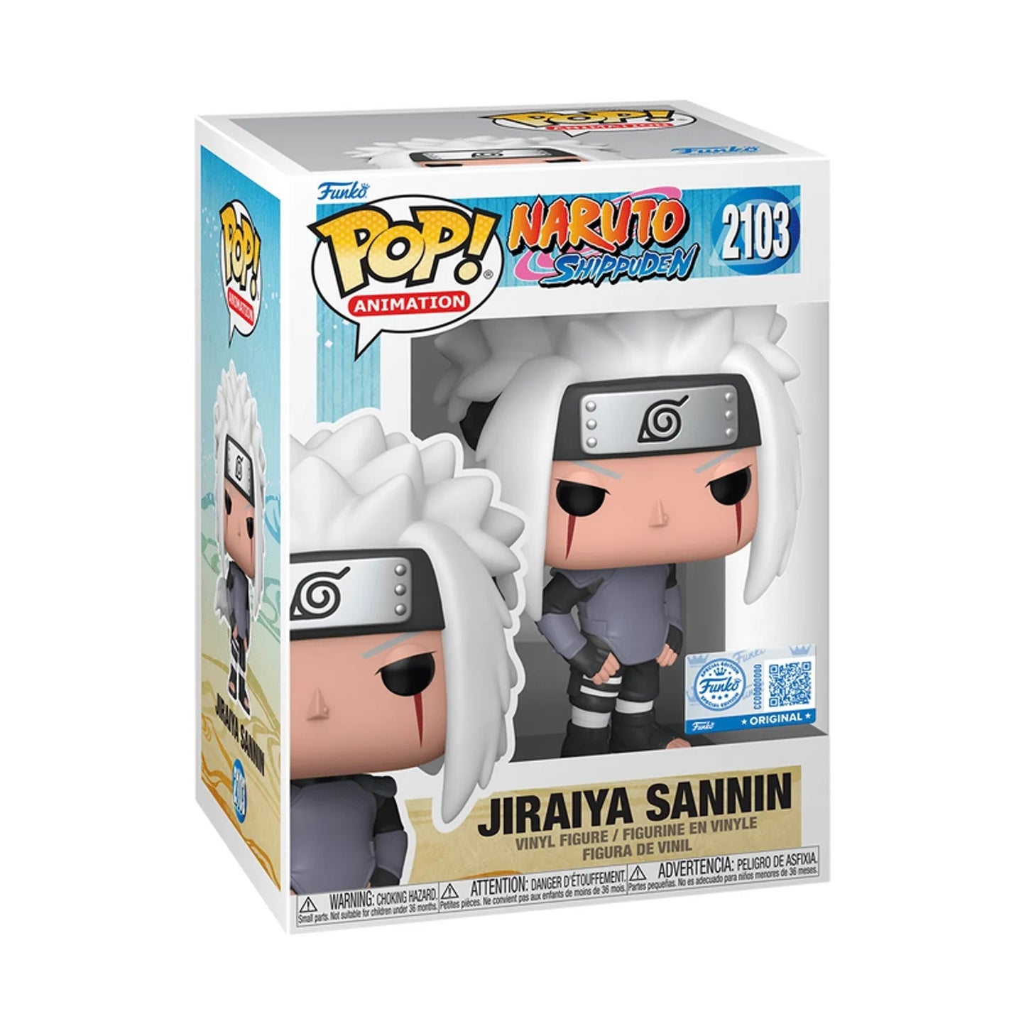 Funko Pop Naruto - Jiraiya Sannin exclusivo Funko #2103