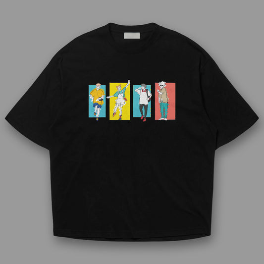 Polo Anime Jujutsu Kaisen Ending Negro