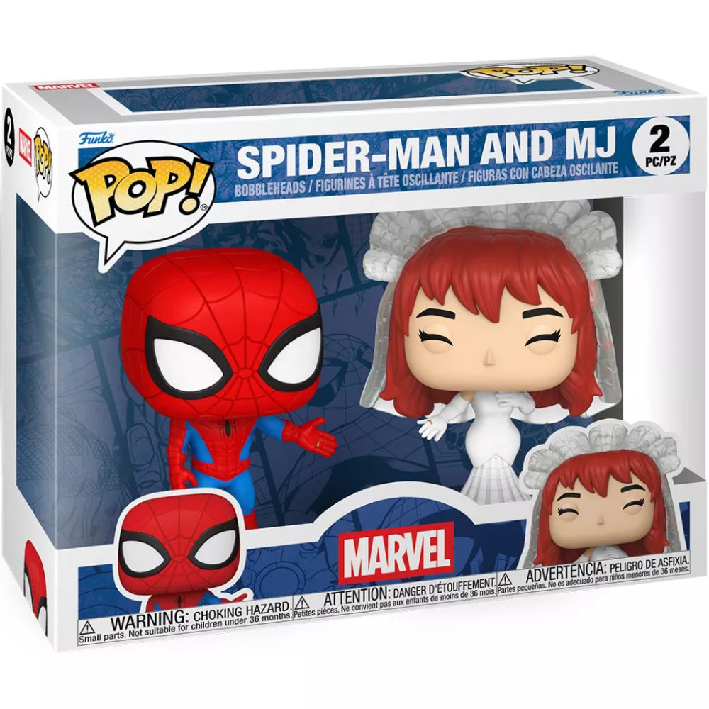 [Pre-venta] Funko Pop Marvel - Spider-Man & Mary Jane 2-Pack