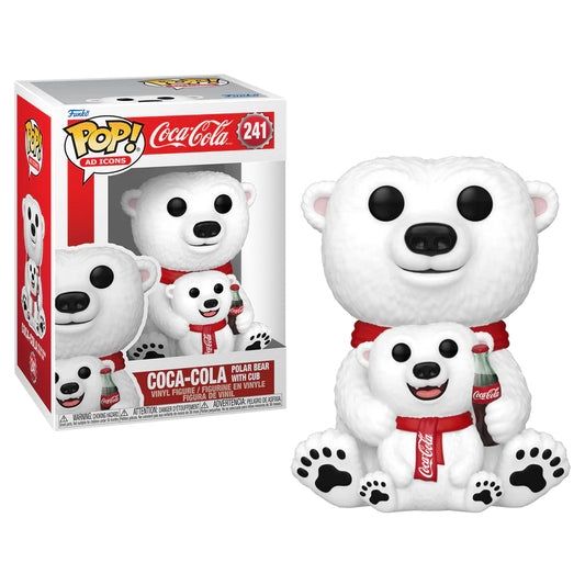 Funko Pop Coca Cola - Oso Polar con Osito #241