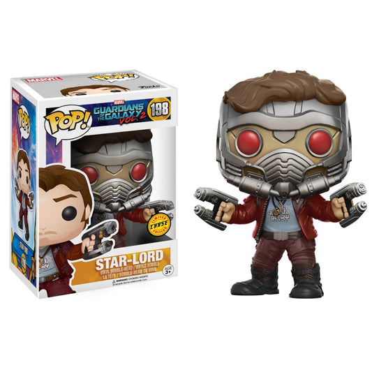 Funko Pop Guardianes de la Galaxia - Star Lord (Chase) #198