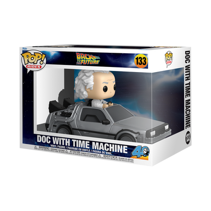 Funko Pop Volver al Futuro - Doc en el Delorean #133