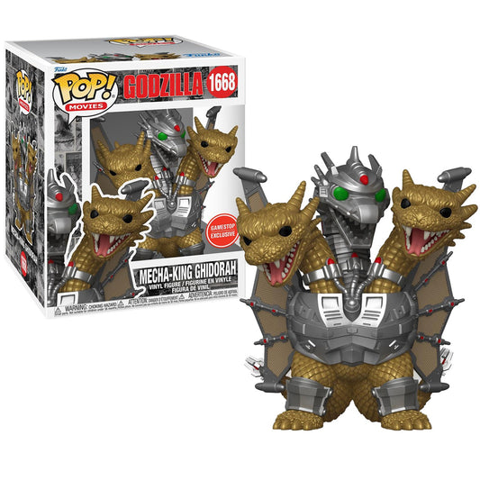 Funko Pop Godzilla - Mecha King Ghidorah exclusivo Gamestop 6" Pulgadas #1668