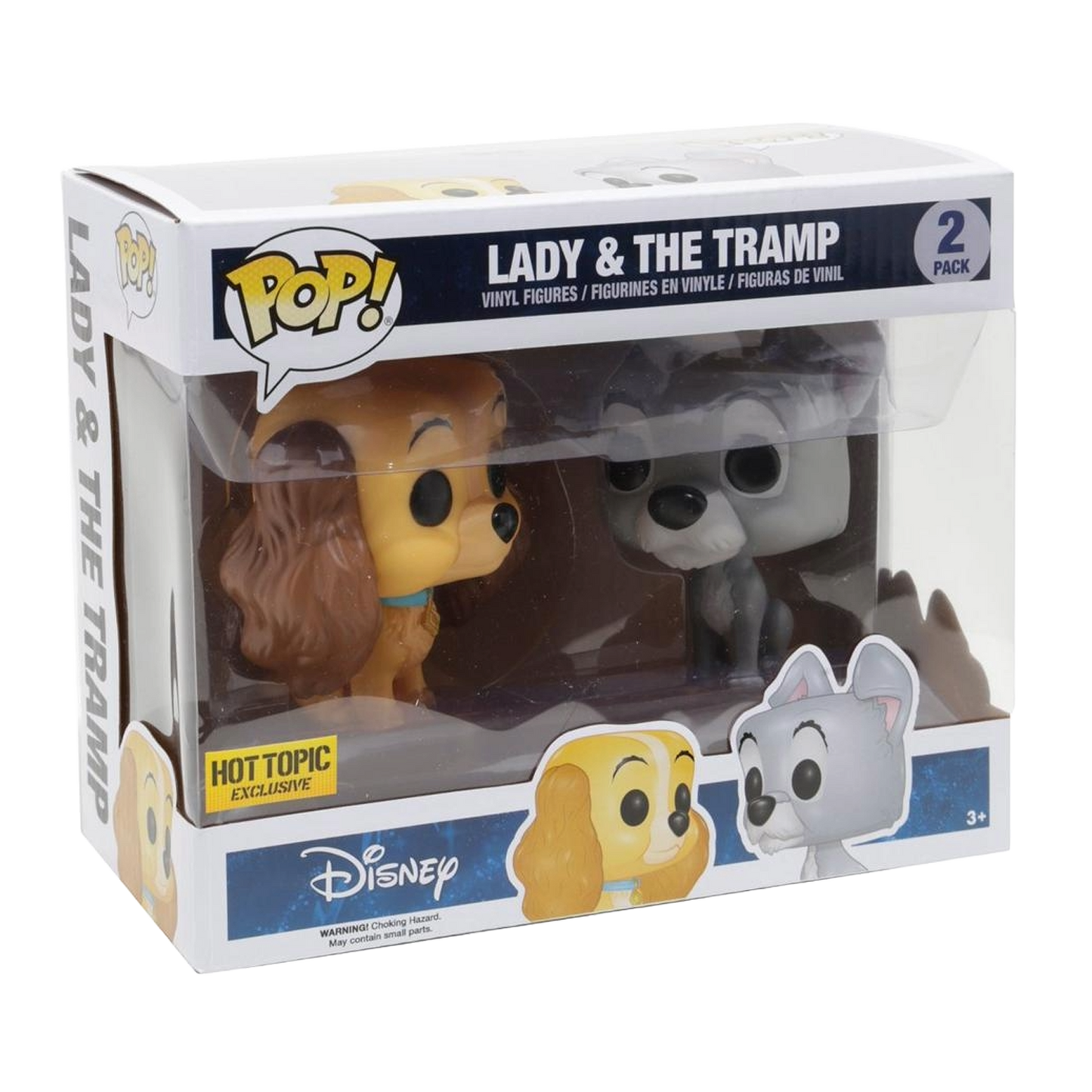 Funko Pop Disney - La Dama y El Vagabundo exclusivo Hot Topic