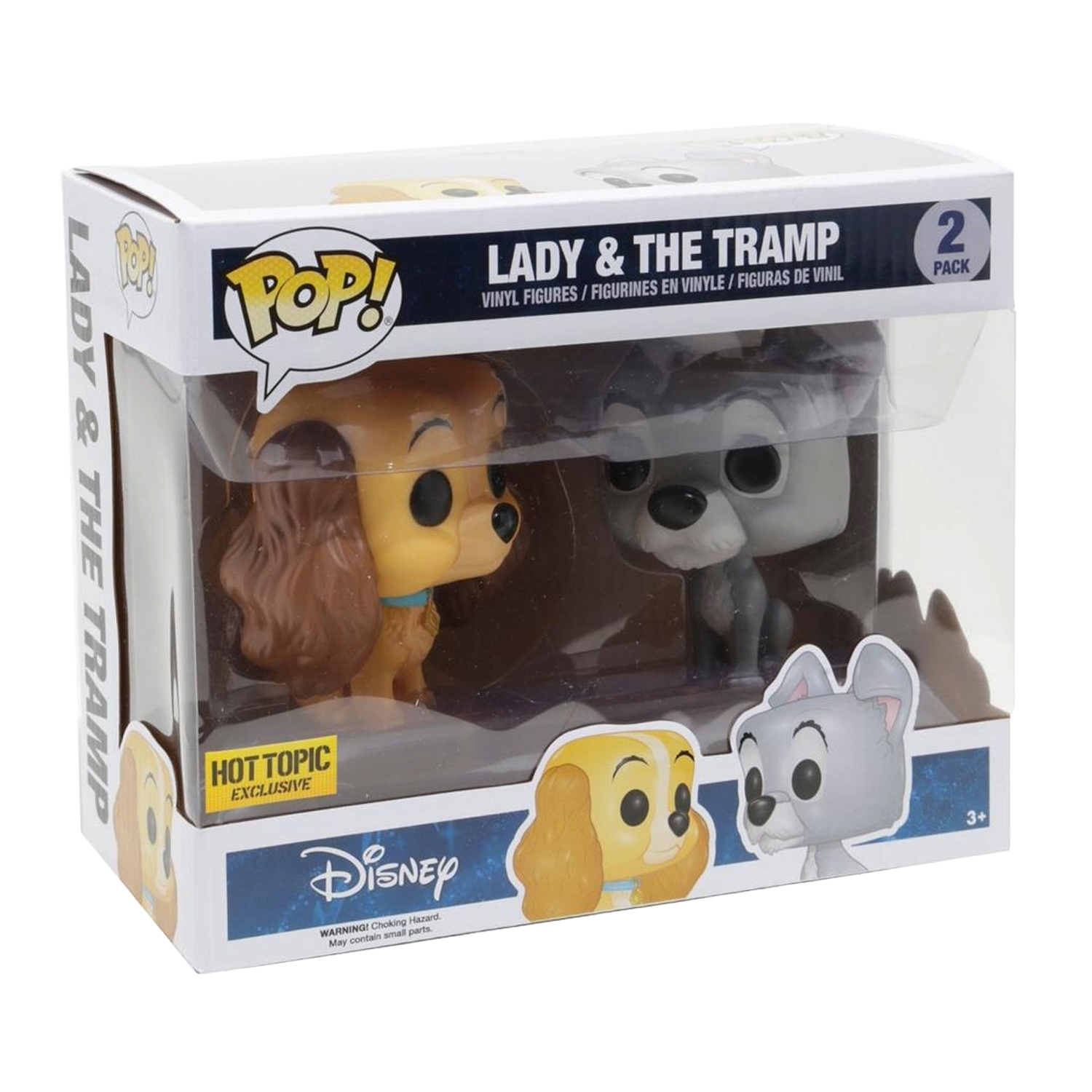 Funko Pop Disney - La Dama y El Vagabundo exclusivo Hot Topic