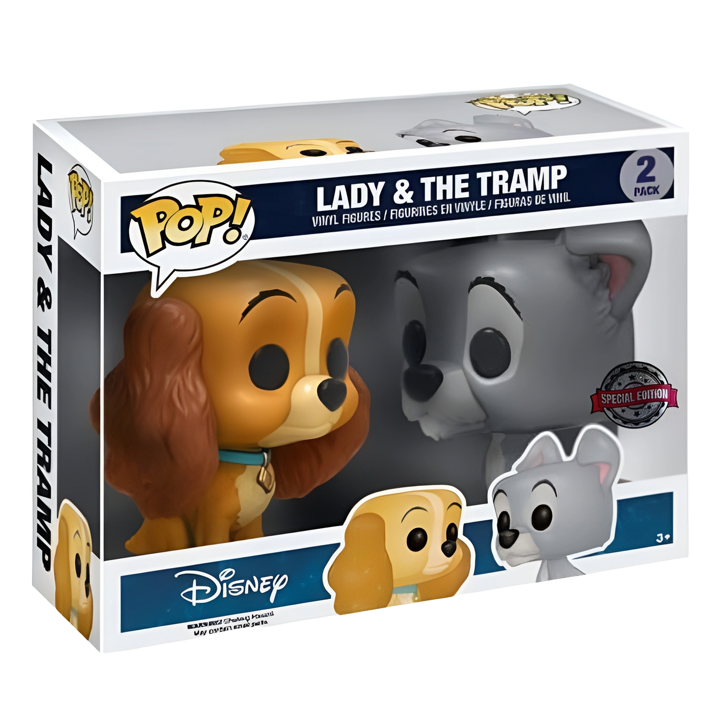 Funko Pop Disney - La Dama y El Vagabundo exclusivo Hot Topic